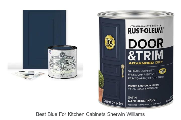 best blue for kitchen cabinets sherwin williams