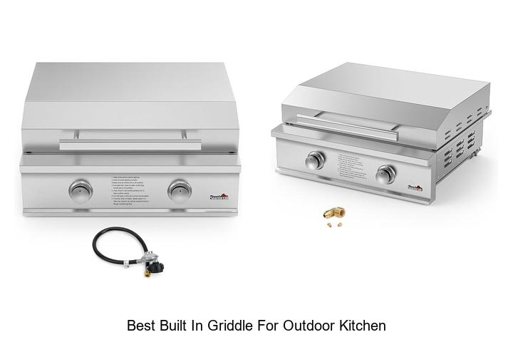 best built in griddle for outdoor kitchen