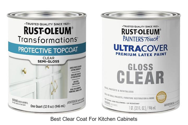 best clear coat for kitchen cabinets
