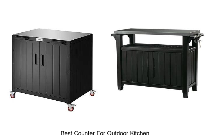 best counter for outdoor kitchen