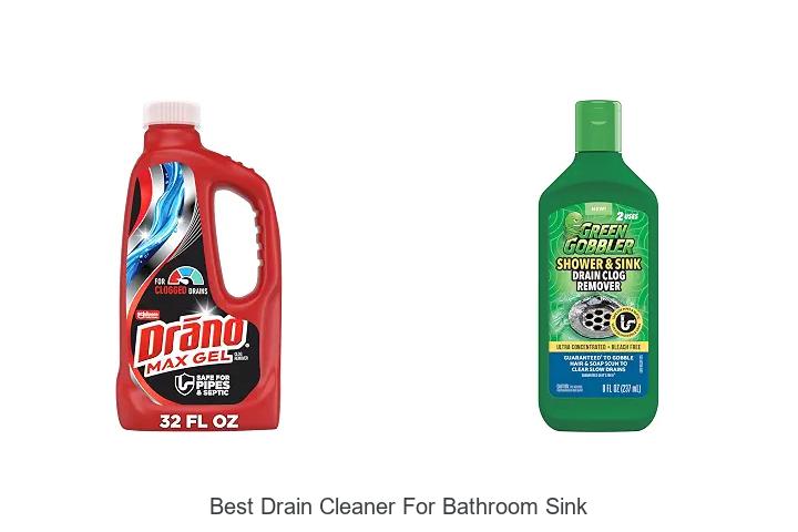 best drain cleaner for bathroom sink