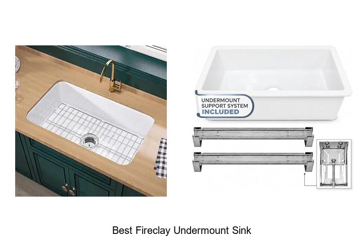best fireclay undermount sink