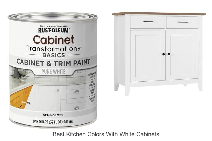 best kitchen colors with white cabinets