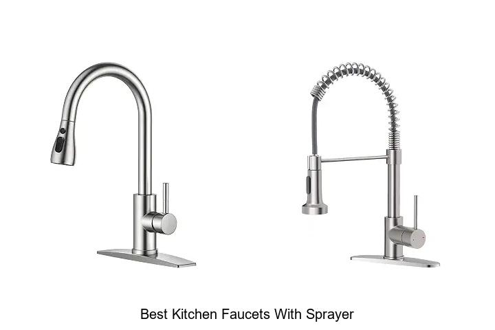 best kitchen faucets with sprayer