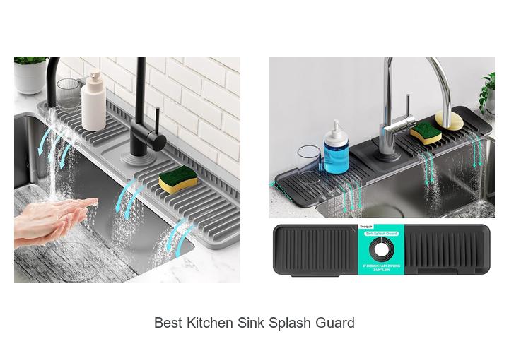 best kitchen sink splash guard