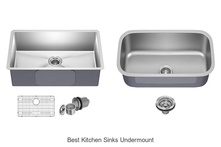 best kitchen sinks undermount