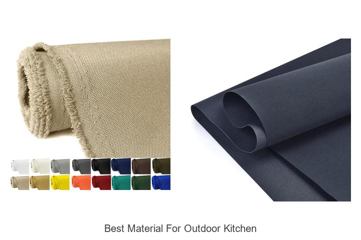 best material for outdoor kitchen