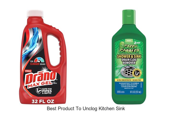best product to unclog kitchen sink