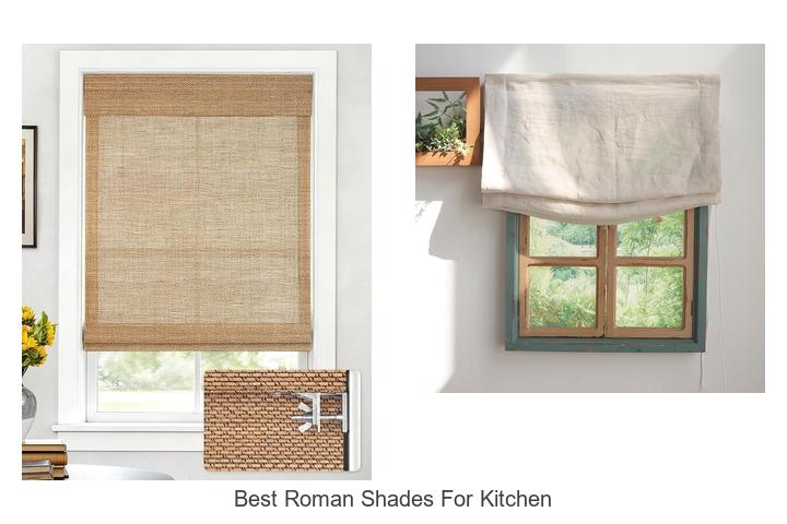 best roman shades for kitchen
