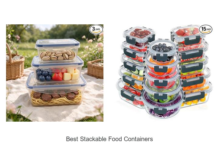 best stackable food containers