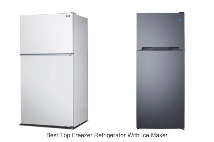 best top freezer refrigerator with ice maker