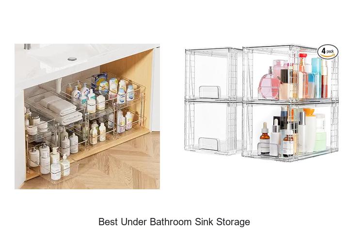 best under bathroom sink storage