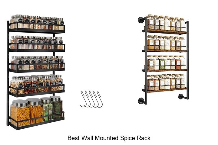 best wall mounted spice rack