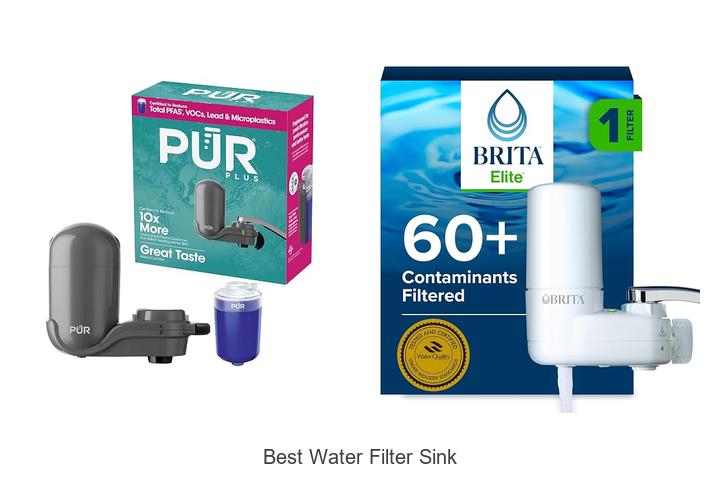 best water filter sink