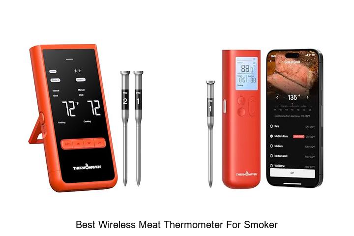 best wireless meat thermometer for smoker