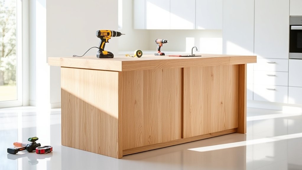 build a kitchen island