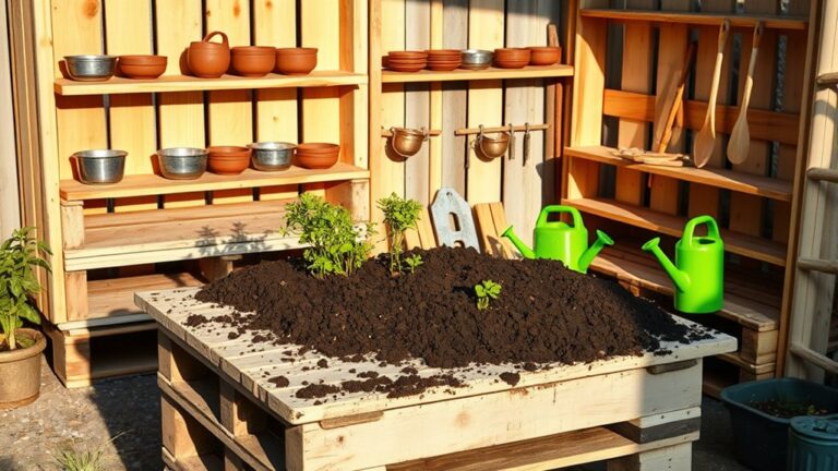 building a backyard mud kitchen