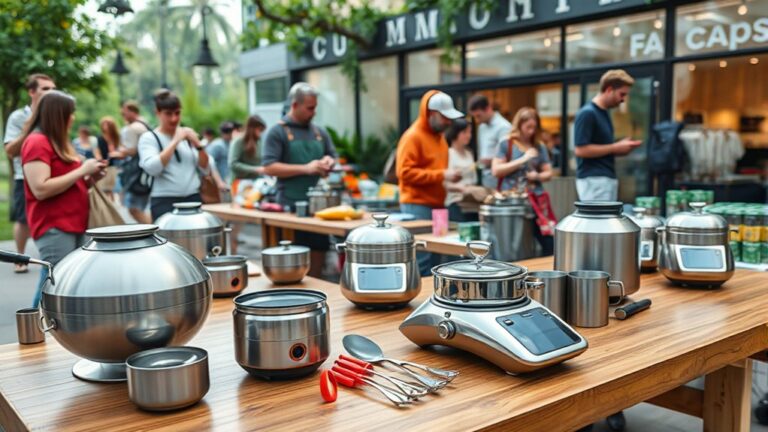 buying camp kitchen equipment
