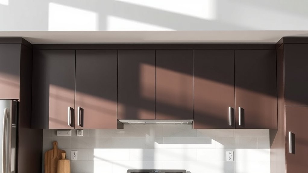 cabinet depth by size