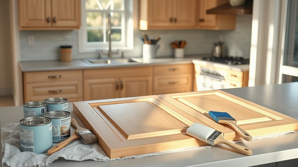 5 Costs You Need to Know: How Much to Repaint Kitchen Cabinets 2 cabinet material influences cost