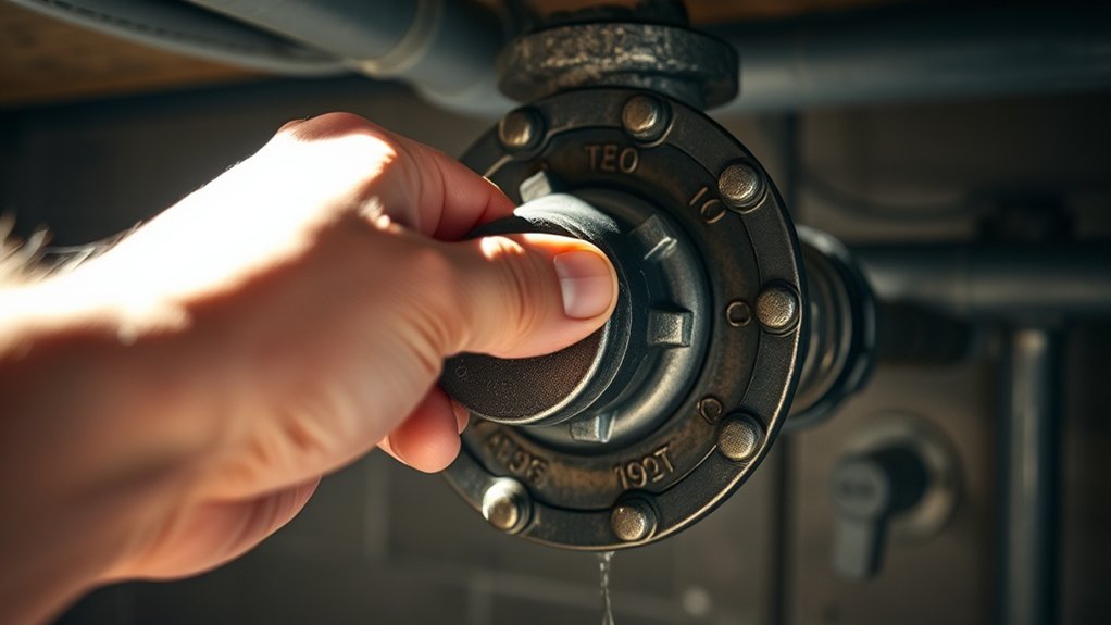 10 Steps to Increase Water Pressure in Your Kitchen Sink 2 check main water valve