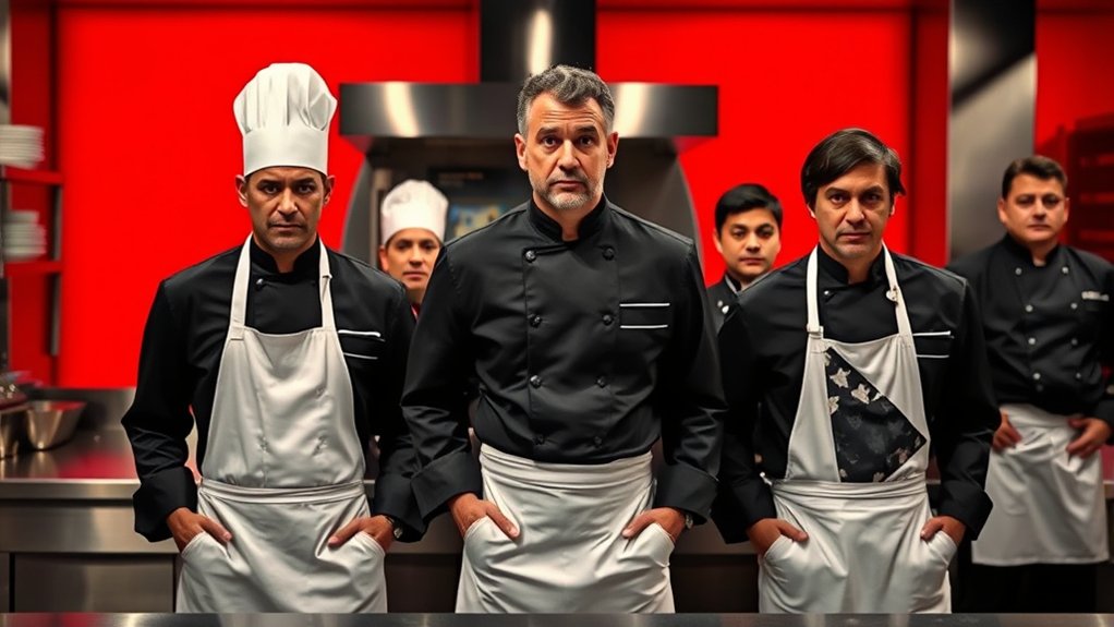 chef jackets disciplined appearance