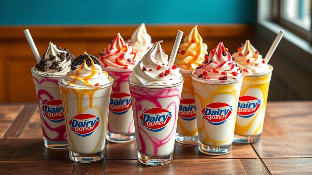 classic dairy queen blizzards