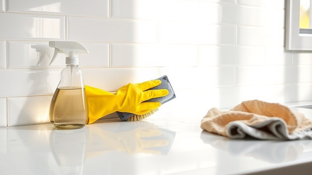 clean kitchen tiles easily keib5