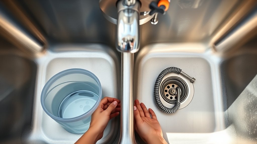 How to Unclog a Double Kitchen Sink in 3 Easy Steps 3 clear double sink clogs