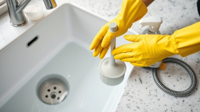 clear kitchen sink clog 5cyfd