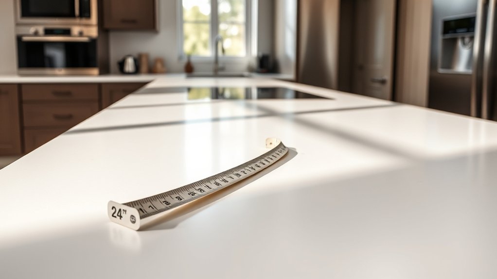 How Deep Are Kitchen Counters? 2 counter depth material durability