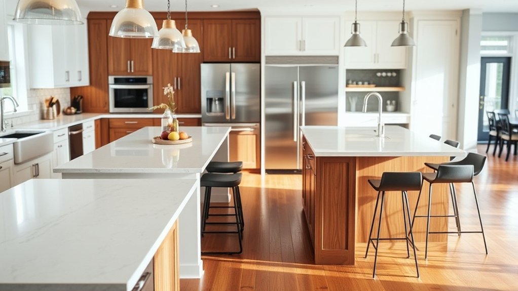How Tall Is a Kitchen Island? 3 counter vs bar heights