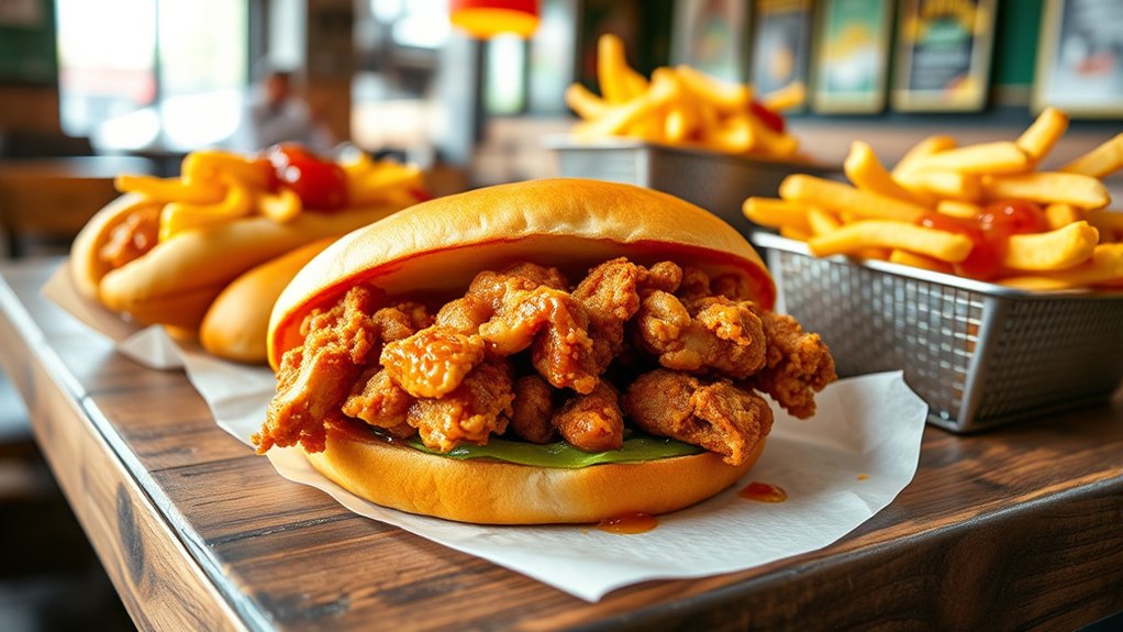 crispy juicy chicken nuggets