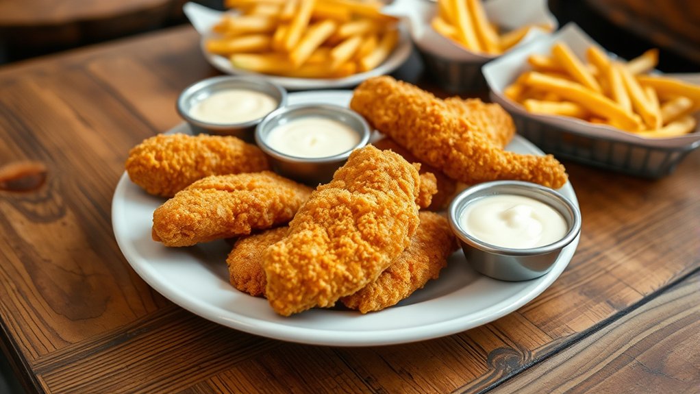 crispy spicy gluten free tenders
