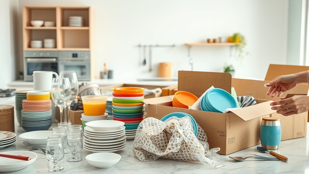 How to Pack Kitchen Items in 10 Easy Steps 3 declutter and organize efficiently