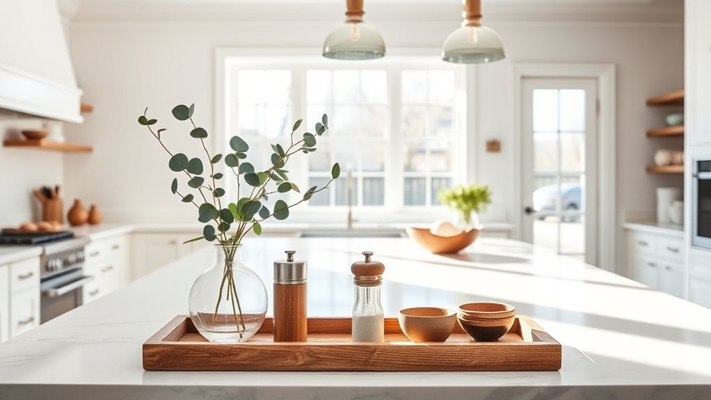decorate with simple accessories