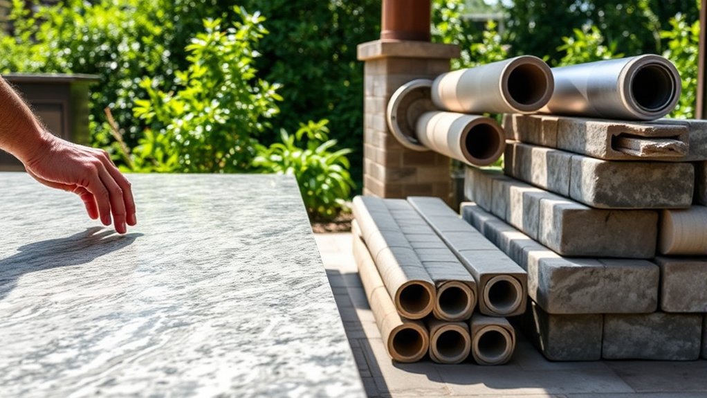 How to Build an Outdoor Kitchen in 7 Simple Steps 4 durable weather resistant outdoor materials