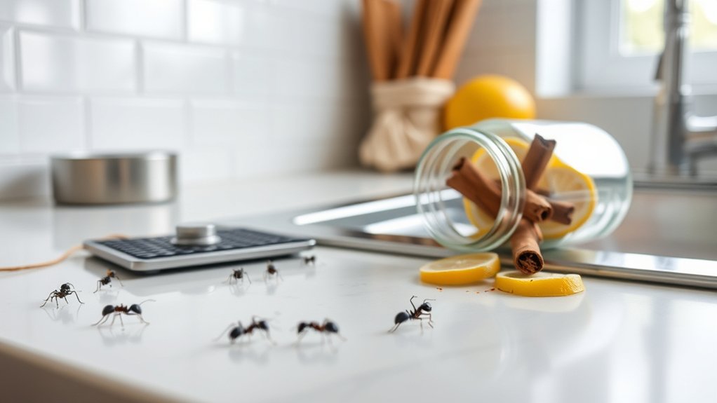 eliminate kitchen ants quickly