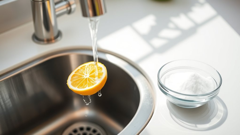 eliminate sink odor fast