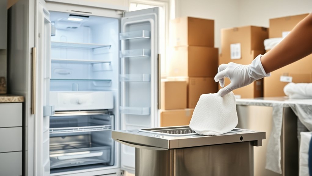 How to Pack a Kitchen in 10 Easy Steps 4 empty clean dry secure