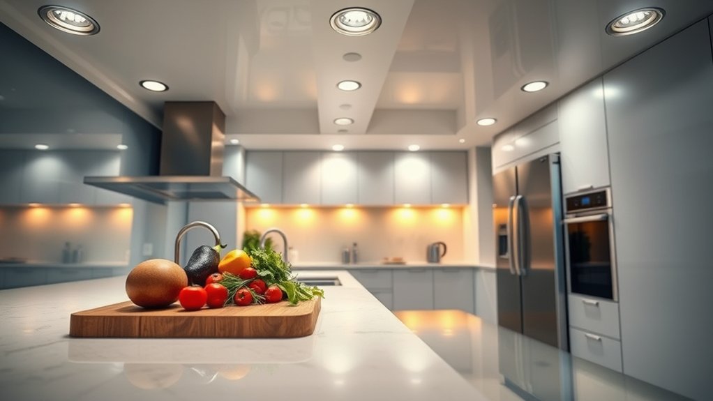 What Are the Benefits of Can Lighting in the Kitchen? 3 even lighting improves visibility