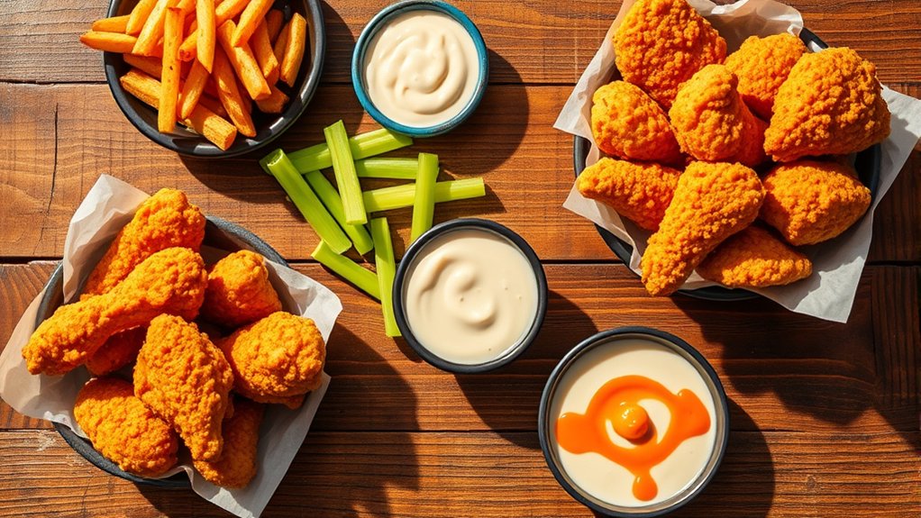 flavorful sauced crispy chicken