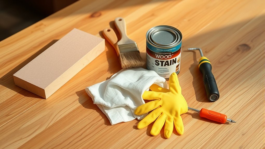 gather tools and materials