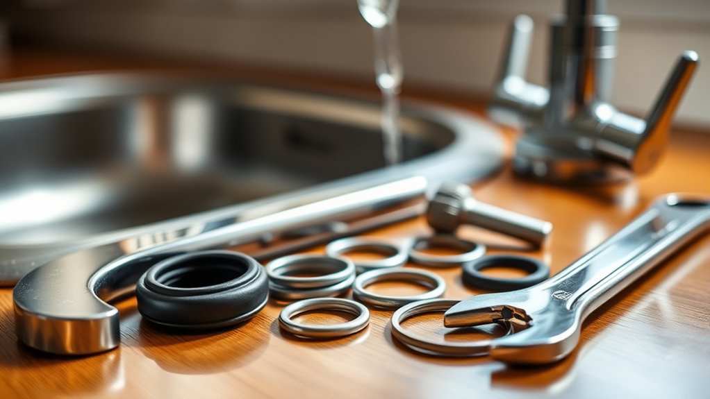 Fix a Dripping Kitchen Faucet in 3 Easy Steps 3 gather tools and parts