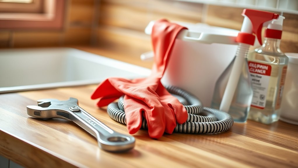 gather tools and safety gear