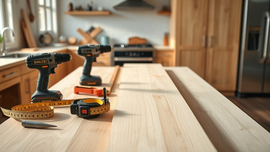 How to Make a Kitchen Island in 5 Simple Steps 3 gather tools materials accents