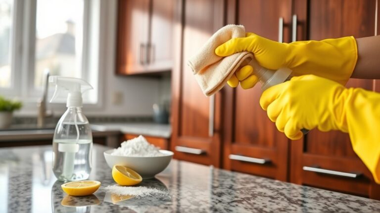 greasy cabinets cleaning steps