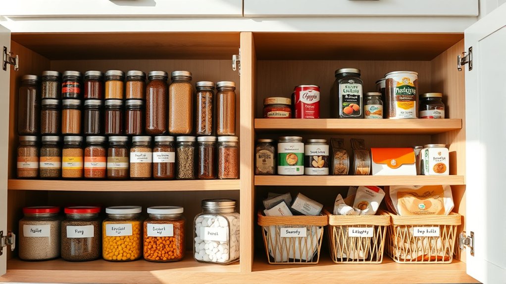 7 Steps to Organize Kitchen Cabinets Efficiently 3 group items by category