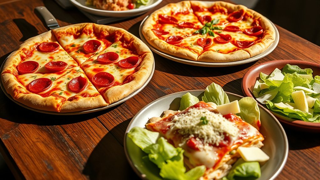 hearty italian entrees delight