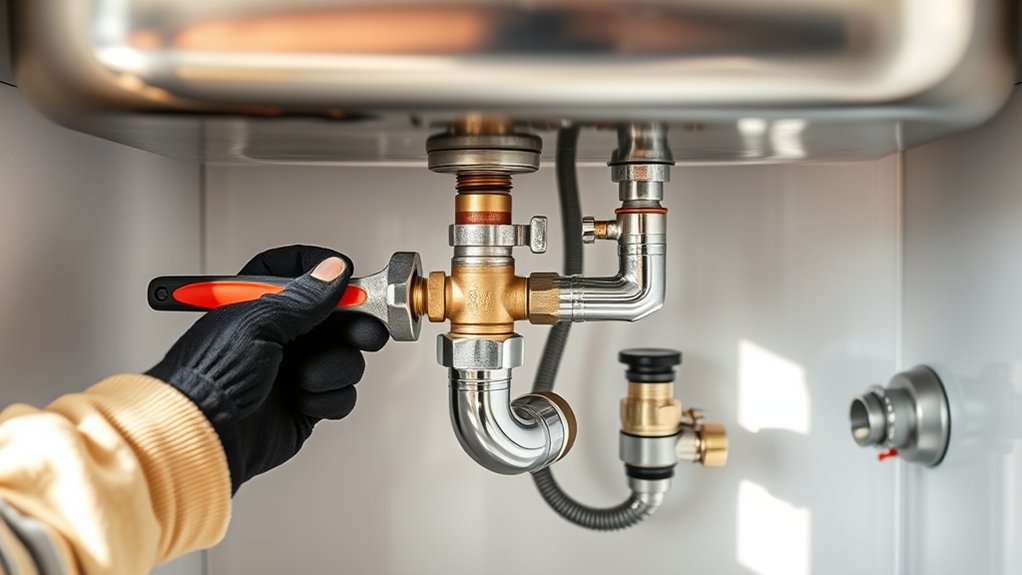 5 Easy Steps to Install Kitchen Sink Plumbing 3 inspect fit seal secure